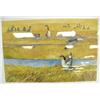 Image 2 : CHOICE on 6: 2 pieces- 1992 Alaska Waterfowl Conservation Stamp Poster signed by F. W. Thomas 13x18;