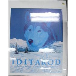 CHOICE on 6: John Van Zyle Iditarod poster 1985 20x16 (2)