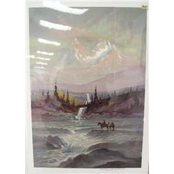 CHOICE on 6: 2 pictures- Scott McDaniels 562 of 950 size 23x16 of Mt. McKinley; Steve Hillyer called