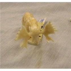 CHOICE on 2: 2" white ivory Bull Moose by Don Savage (2)