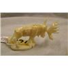 Image 3 : CHOICE on 2: 2" white ivory Bull Moose by Don Savage (2)