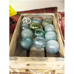 CHOICE of 3:   12 Glass Floats (2)
