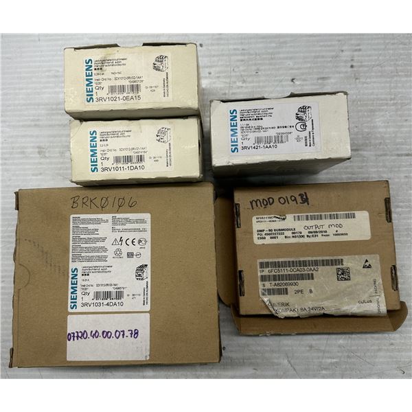 Lot of (5) Misc. Siemens Items as Pictured