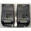 (2) Siemens #6SL3211-0AB17-5BA1 Sinamics G110 Drives