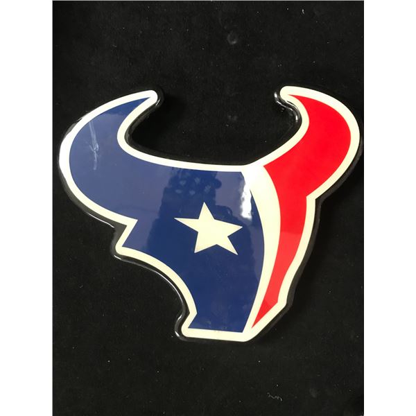 HOUSTON TEXANS WALL PLAQUE