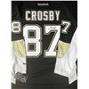 Image 1 : SIDNEY CROSBY SIGNED PITTSBURGH PENGUINS JERSEY FRAMEWORTH COA