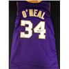 Image 1 : SHAQUILLE O'NEAL SIGNED LAKERS JERSEY JSA COA