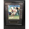 Image 1 : JOE MONTANA SAN FRANCISCO 49ERS CUSTOM FRAMED DISPLAY