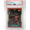 Image 1 : 1986 FLEER MICHAEL JORDAN ROOKIE CARD (PSA 8)