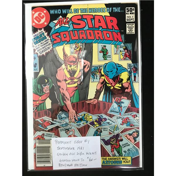 DC COMICS NO.1 ALL-STAR SQUADRON (GOLDEN AGE SUPER HEROES)