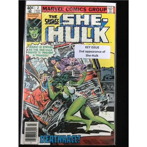 MARVEL COMICS NO.2 THE SAVAGE SHE-HULK (2ND APP SHE-HULK)