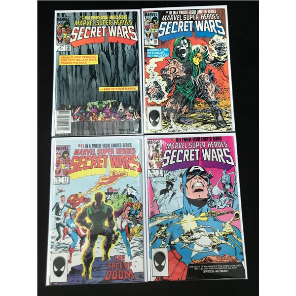 MARVEL COMICS SECRET WARS COMIC BOOK LOT