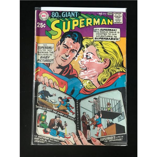 DC COMICS SUPERMAN NO.212