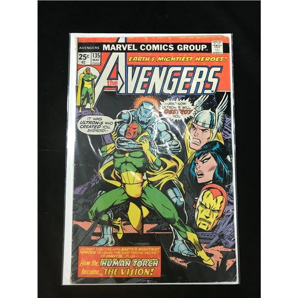 MARVEL COMICS THE AVENGERS NO.135