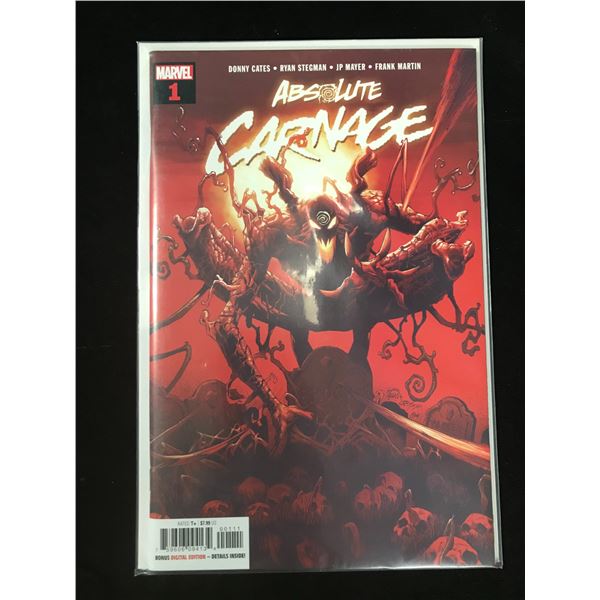 MARVEL COMICS ABSOLUTE CARNAGE NO.1