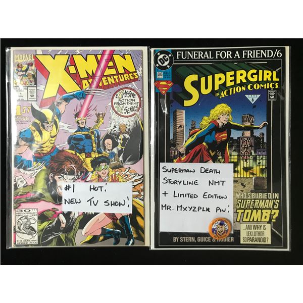 X-MEN AND SUPERGIRL COMIC BOOK LOT