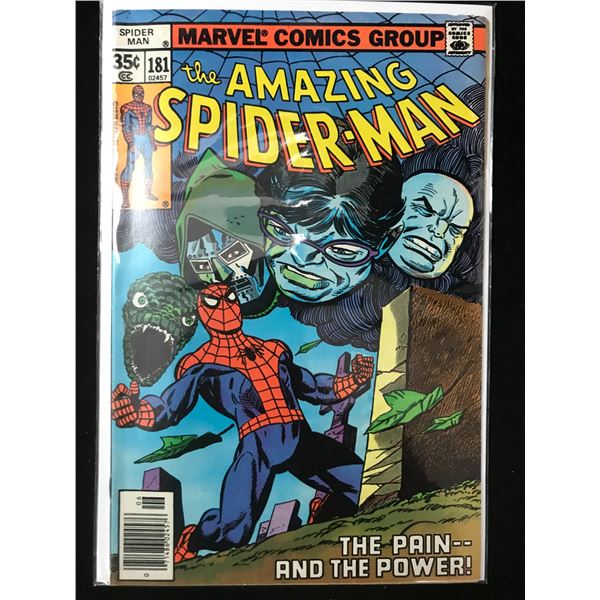 MARVEL COMICS THE AMAZING SPIDER-MAN NO.181