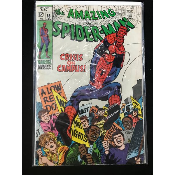 MARVEL COMICS THE AMAZING SPIDER-MAN NO.68