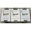 Lot of (3) Balluff #BAE PS-XA-1W-24-100-004 Power Supplies