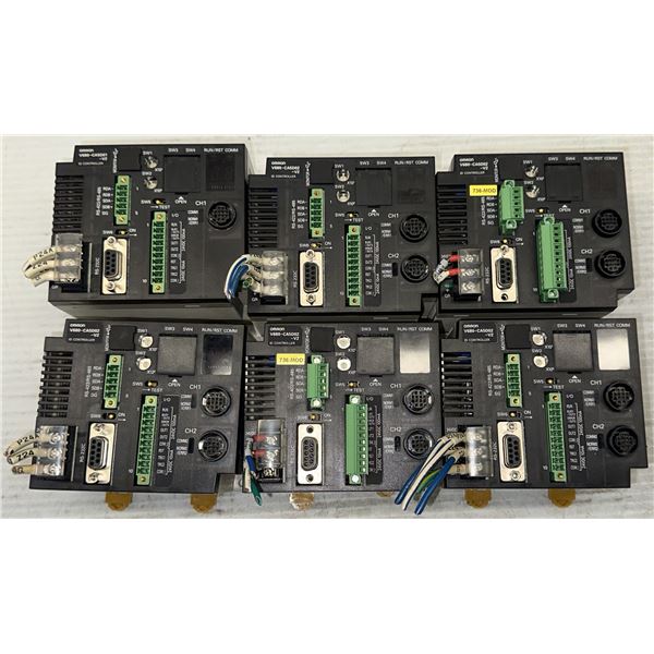 Lot of (6) Omron #V680-CA5D02-V2 ID Controllers