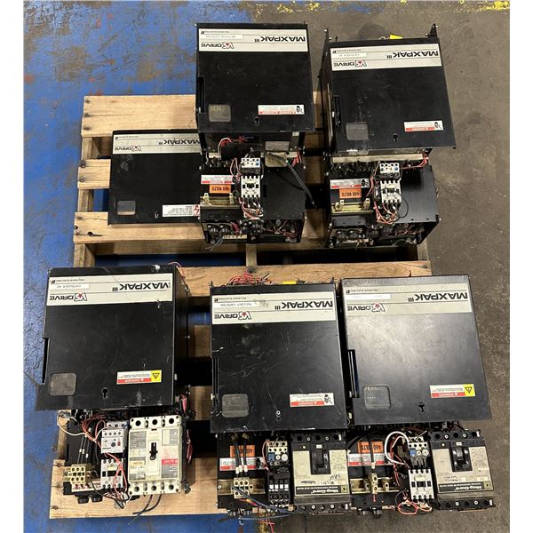 Lot of (5) Reliance Electric MaxpaxIII VS Drives