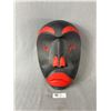 Image 1 : Hand Carved & Painted First Nations Wood Mask. Approx. 14" x 9.5"