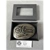 Image 1 : Fabulous First Nations Belt Buckle by Haida Artist Corey Bulpitt