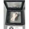 Image 2 : Genuine Natural Rose Quartz Angel Pendant MSRP $180.00