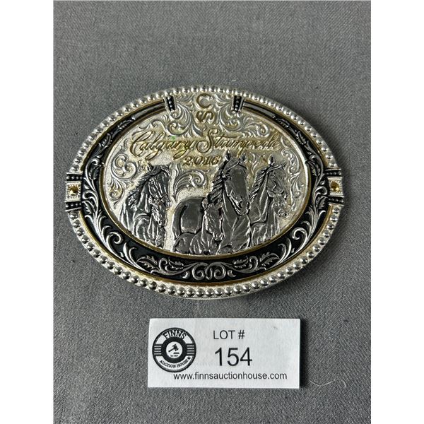 2016 Calgary Stampede Crafted By Montana Silversmiths Belt Buckle