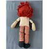 Image 3 : Original Raggedy Ann Cloth Doll 1940's-50's