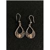 Image 1 : Nice Pair Of Italian Sterling Filigree Earrings