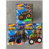 Image 1 : Lot Of 3 HotWheels Monster Trucks New In Original Packaging