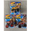 Image 1 : Lot Of 3 HotWheels Monster Trucks New In Original Packaging