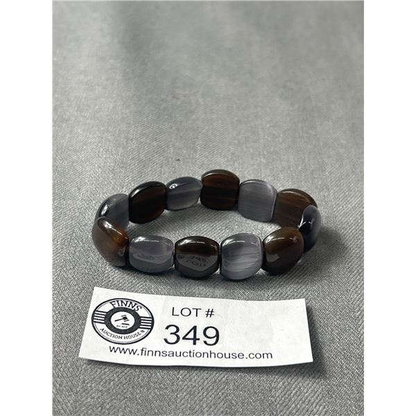 Gen Stone Stretch Bracelet