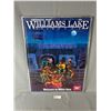 Image 1 : Metal Framed Williams Lake Stampede "Welcome To Miller Time" Poster. Approx. 24" x 18"