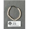 Image 1 : Chinese Silver & Rose Quartz Bead Bracelet