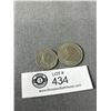 Image 2 : 2 Australian Silver Coins, 1 - 1960 Florin & 1- 1952 Shilling