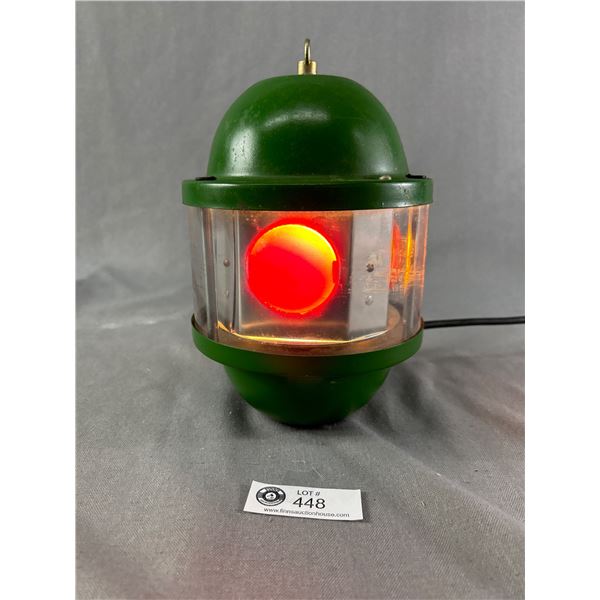 Vintage Electric Rotating Tripp Light Beacon w/ Coloured Lights