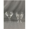 Image 2 : Set of 8 Crystal Wine Stemware Glassses