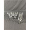 Image 1 : Set of 8 Crystal Wine Stemware Glassses