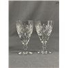 Image 2 : Set of 8 Crystal Wine Stemware Glassses