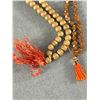 Image 3 : 2 Extra Length Beads Necklaces, One Natural Rudrasks Beads