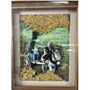 Image 2 : Vintage 11" x 14" Plaster Wall Art + 3D Picture NO SHIPPING