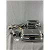 Image 1 : Vintage Mid Century Toaster, Waffle Iron, Etc As Found