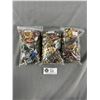 Image 1 : 3 Small Bags w/ Misc Costume Jewelry Etc
