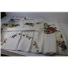Image 6 : Plastic Table Cloth - Fabric Table Cloth - Doily - Lace Snowman Wall Hanger - Hot Dish Holder - fabr