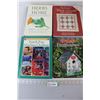 Image 1 : (8) Books and Magazines (Log Cabin Quilting, The Quilter, Painted Birdhouses, etc.)