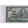 Image 2 : Canadian 1937 $1 Bill