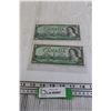 Image 1 : (2) Canadian 1954 $1 Bills