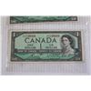 Image 3 : (2) Canadian 1954 $1 Bills